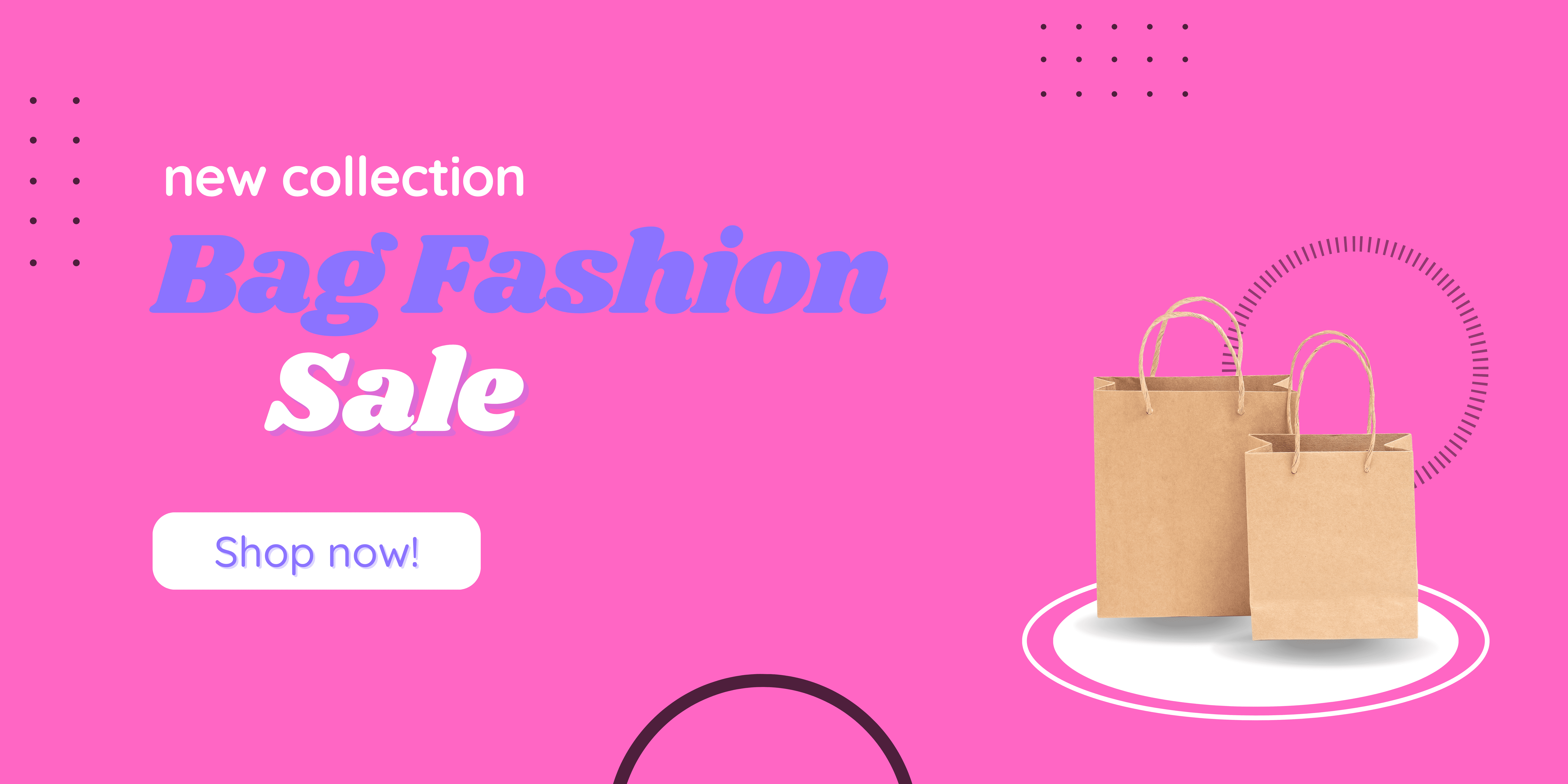 Simple Shopping Banner